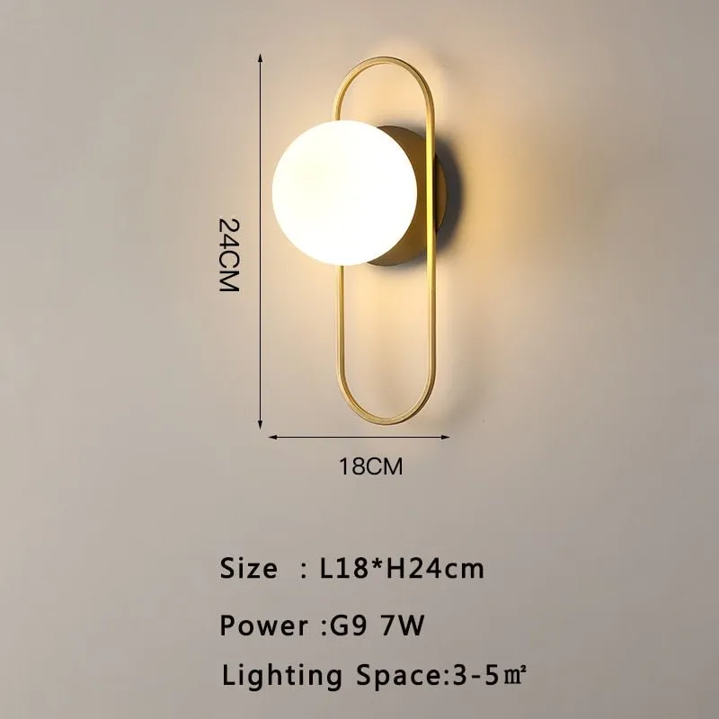 7w G9 LED Wall Sconce Living Bedroom Dining Room