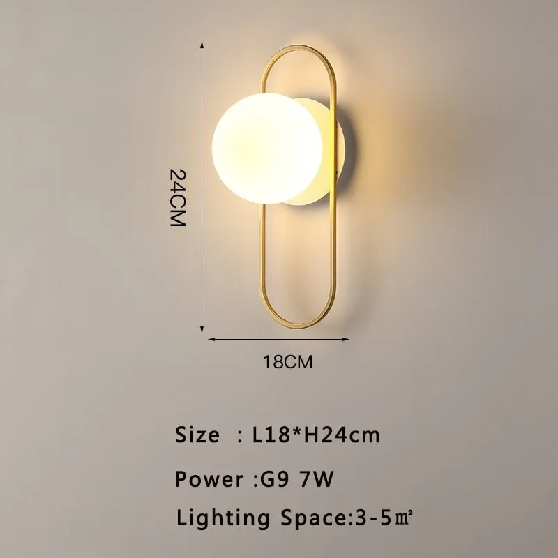 7w G9 LED Wall Sconce Living Bedroom Dining Room