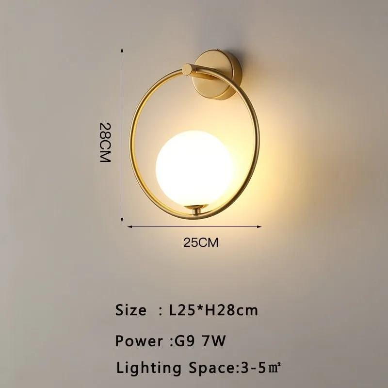 7w G9 LED Wall Sconce Living Bedroom Dining Room