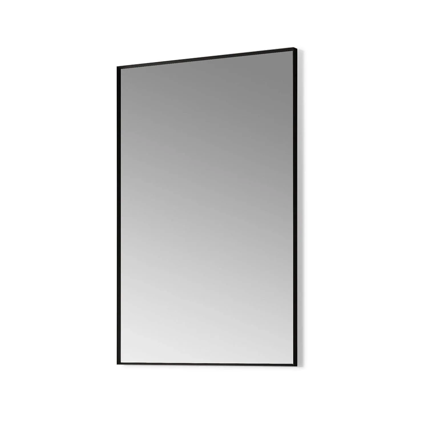 Altair Sassi 24" Rectangle Bathroom Vanity Aluminum Framed Wall Mirror