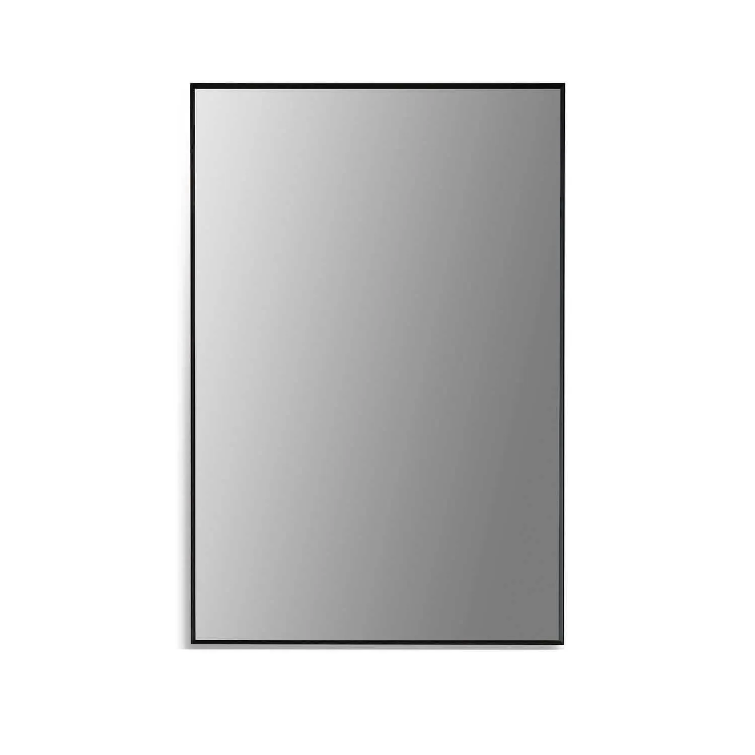Altair Sassi 24" Rectangle Bathroom Vanity Aluminum Framed Wall Mirror
