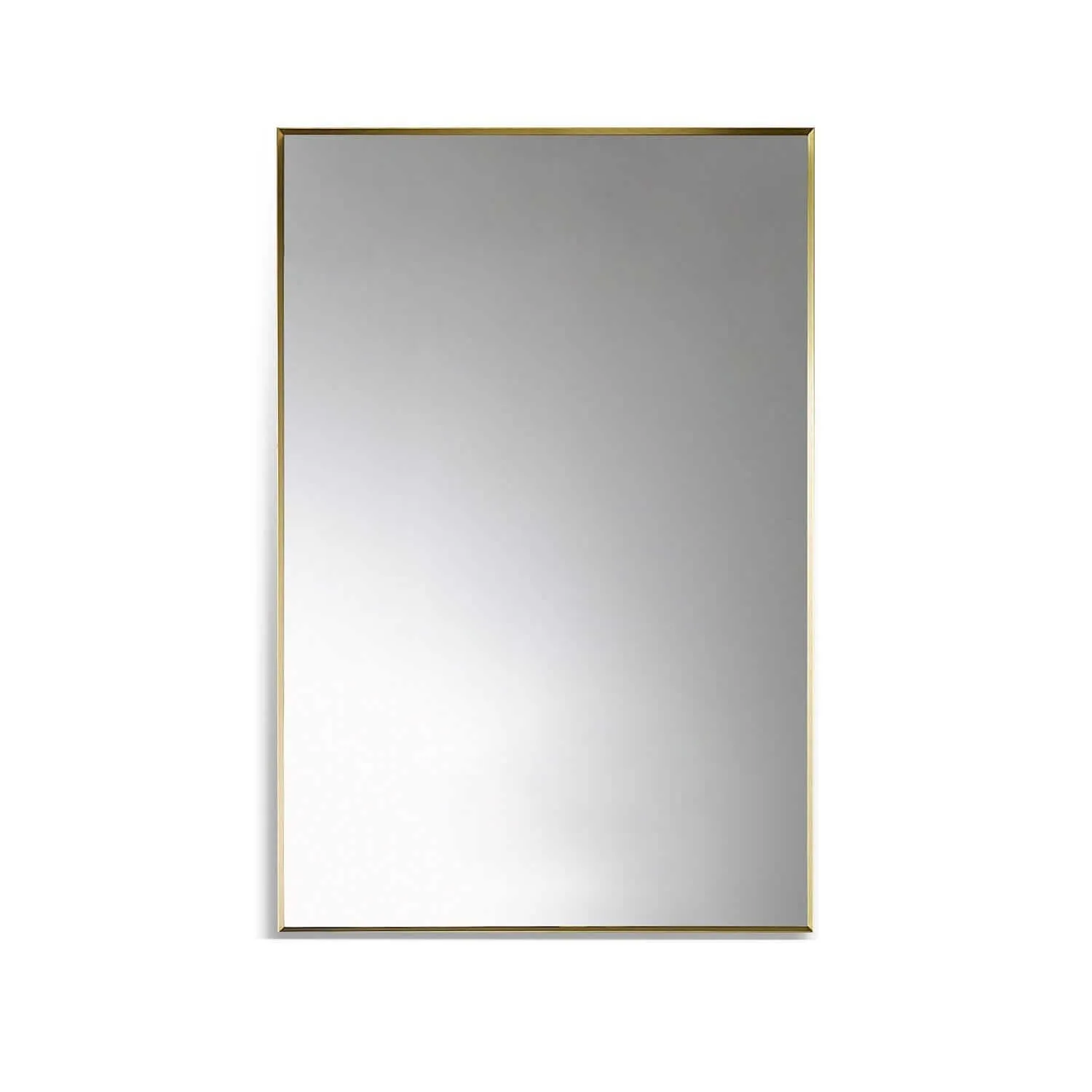 Altair Sassi 24" Rectangle Bathroom Vanity Aluminum Framed Wall Mirror