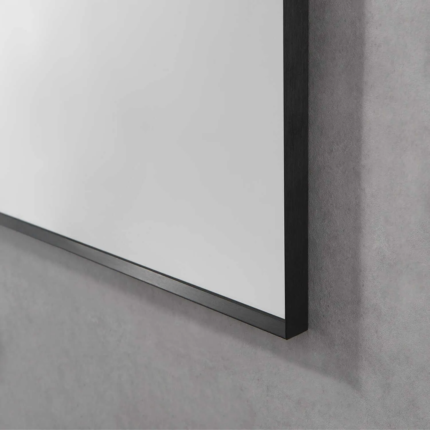 Altair Sassi 48" Rectangle Bathroom Vanity Aluminum Framed Wall Mirror