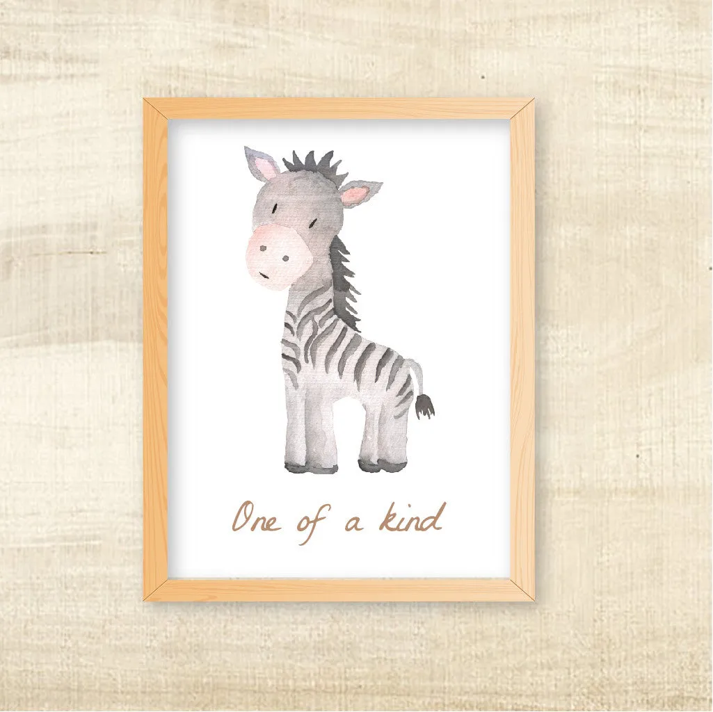 Animal Themed Wall Art, Pink