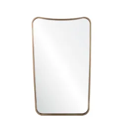 Antiqued Nickel Wall Mirror by Mirror Home