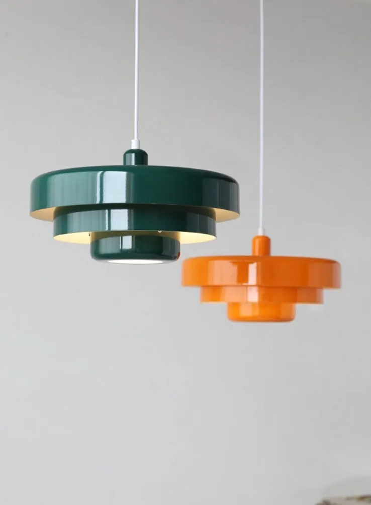 Axel Lacquered Metal Pendant