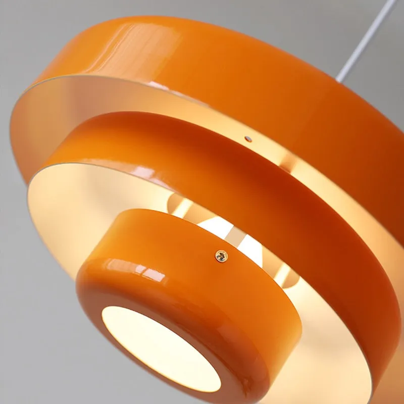 Axel Lacquered Metal Pendant