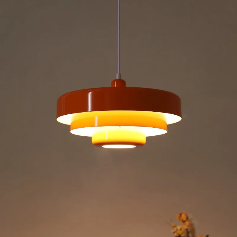 Axel Lacquered Metal Pendant