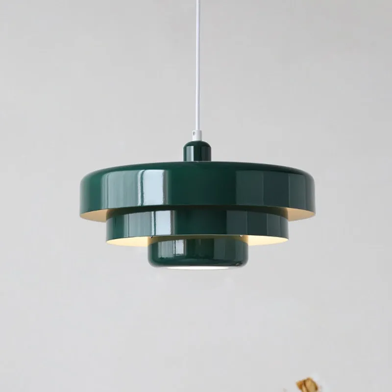 Axel Lacquered Metal Pendant