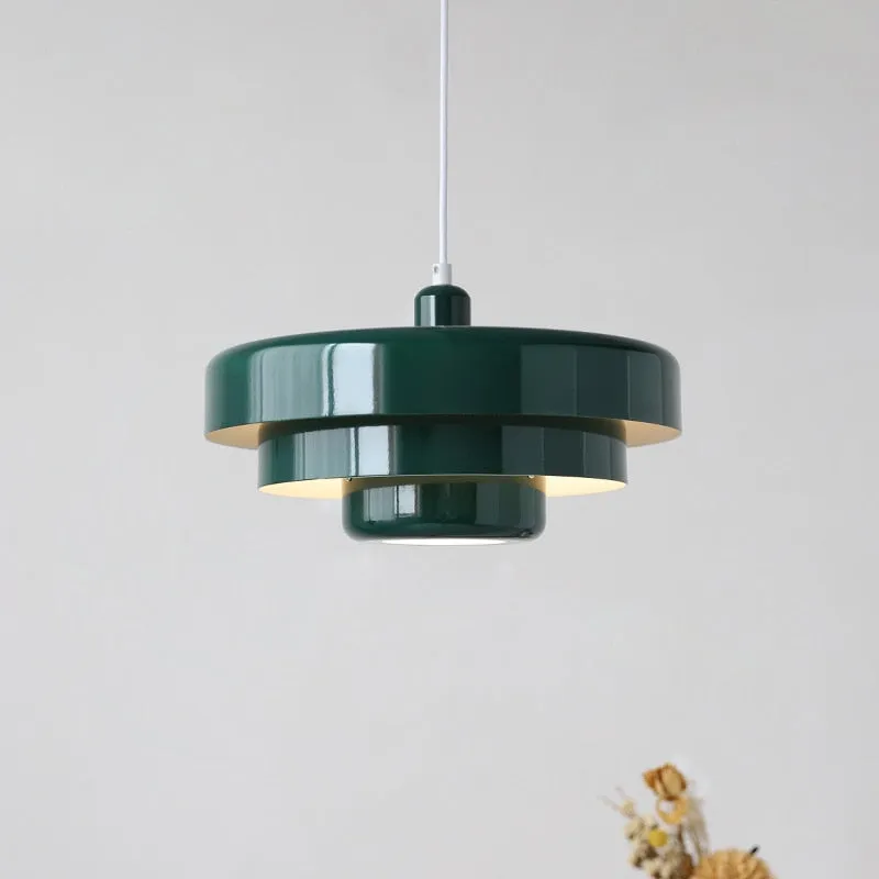 Axel Lacquered Metal Pendant