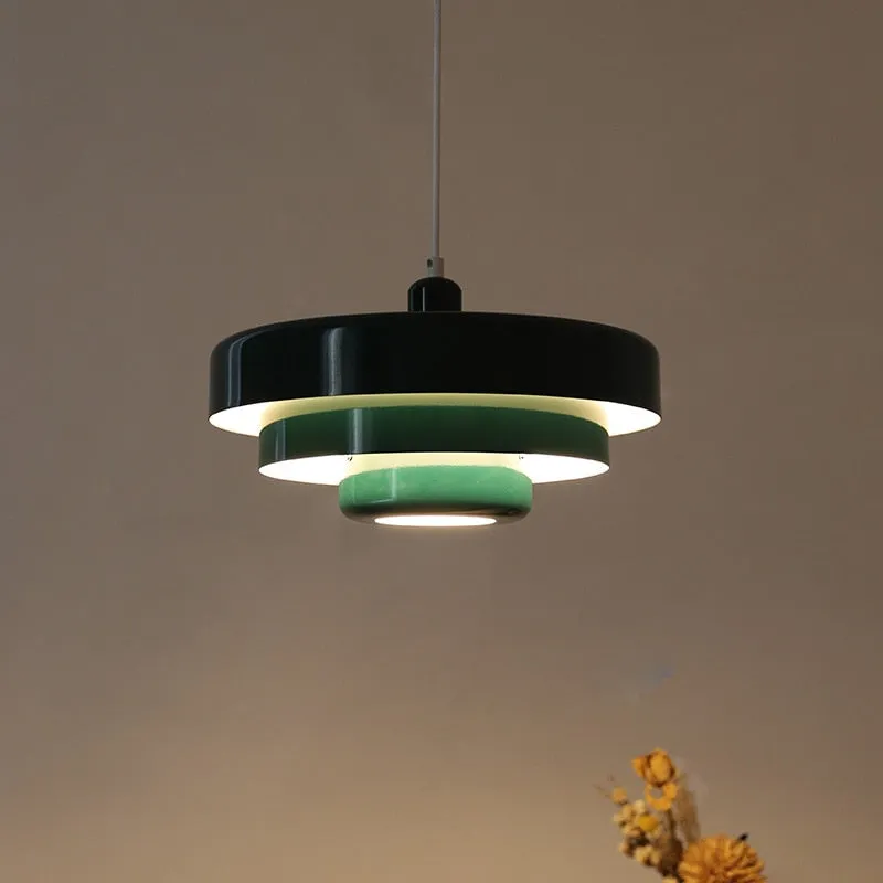 Axel Lacquered Metal Pendant