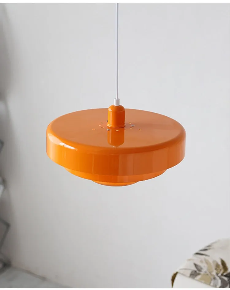 Axel Lacquered Metal Pendant
