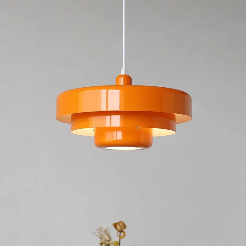 Axel Lacquered Metal Pendant