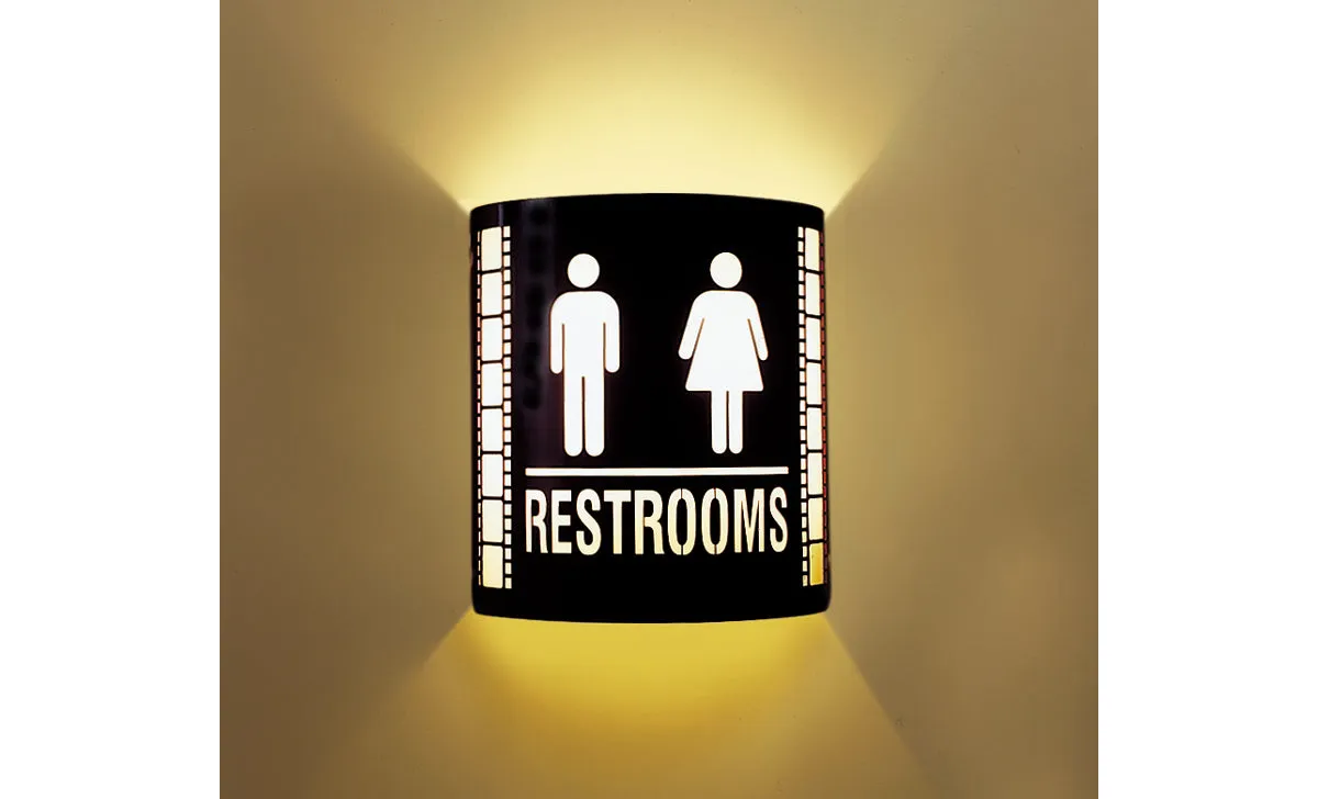 Bass Ind Restrooms Scone Light