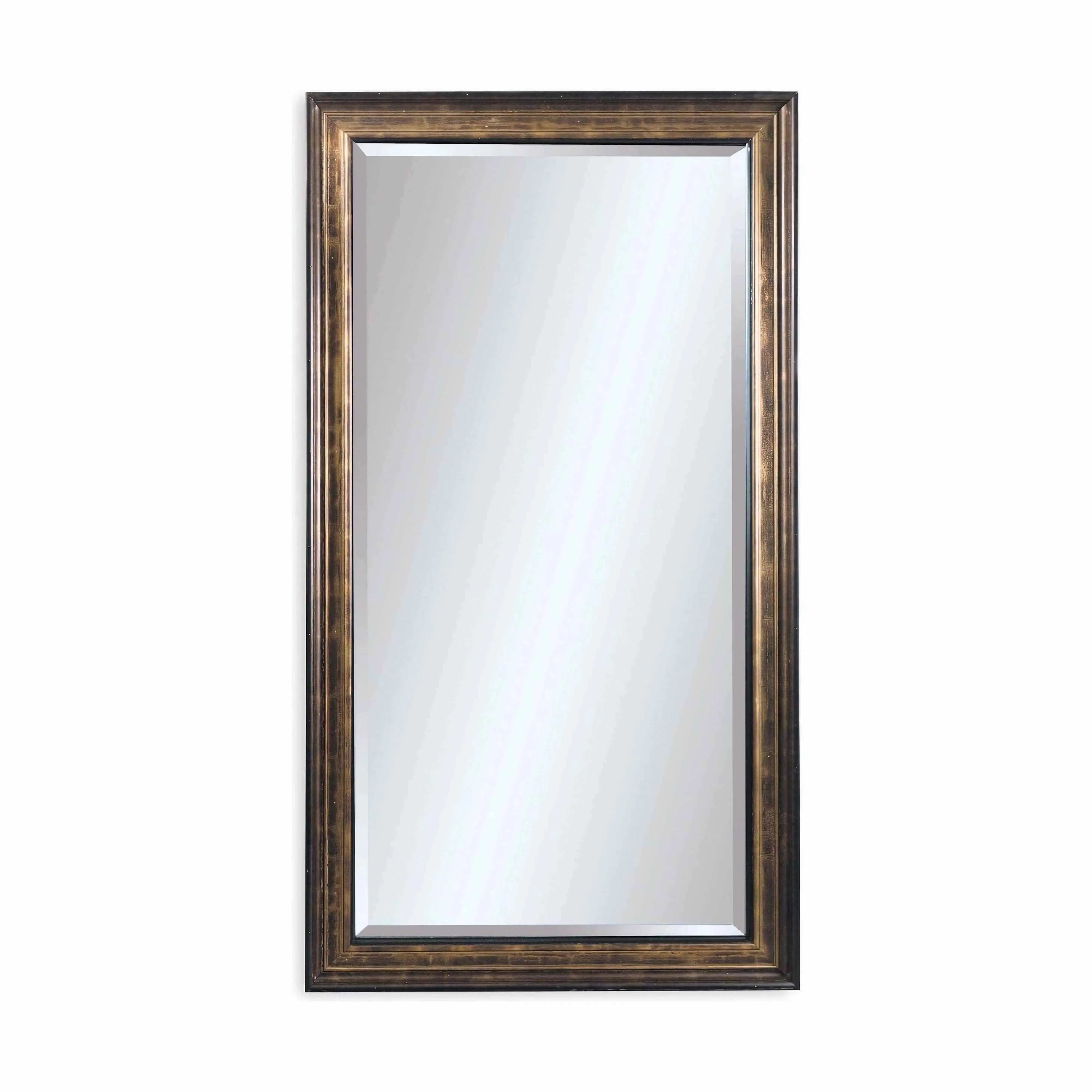 Bassett Mirror Beckett Antique Bronze Floor Mirror 45W x 81H