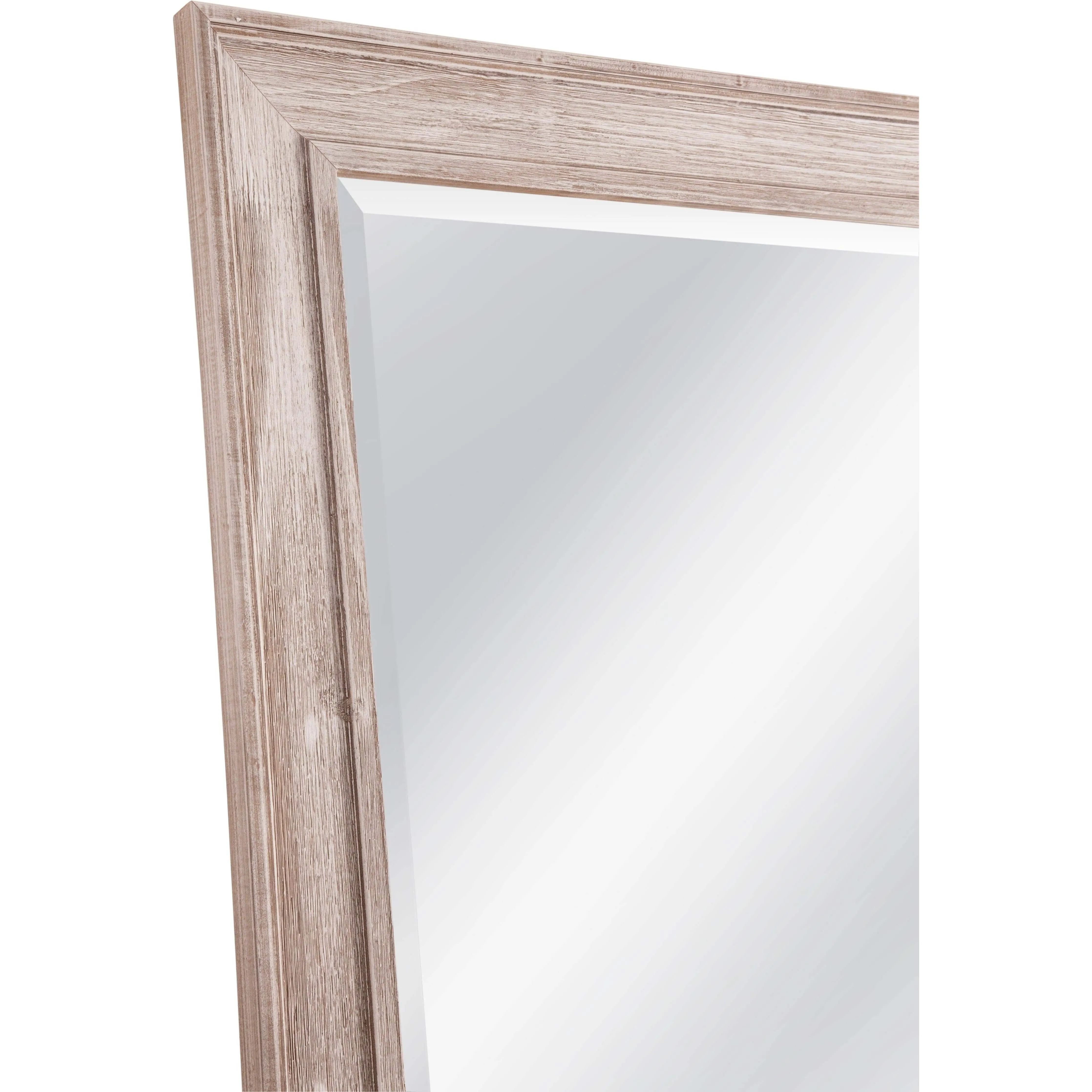 Bassett Mirror Kibbe Distressed Floor Mirror 44W x 80H