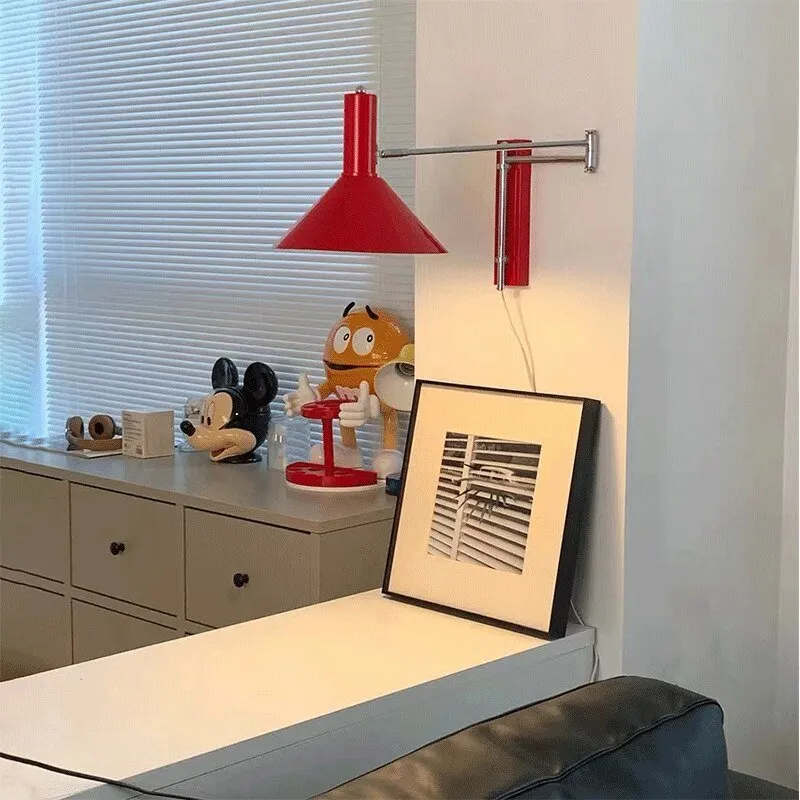 Bauhaus Hotel Reading Bedroom Wall Lamp