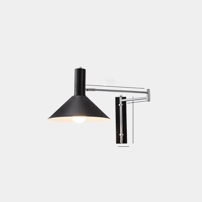 Bauhaus Hotel Reading Bedroom Wall Lamp