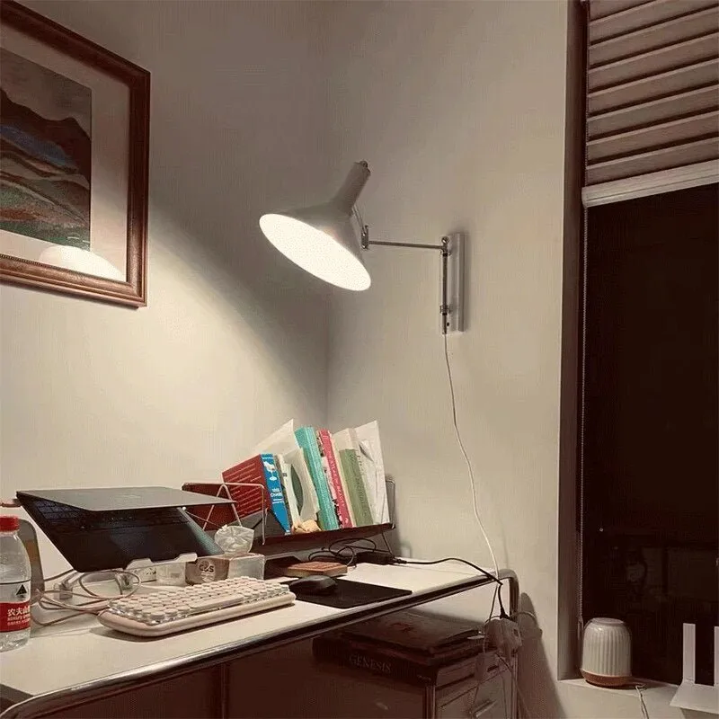 Bauhaus Hotel Reading Bedroom Wall Lamp