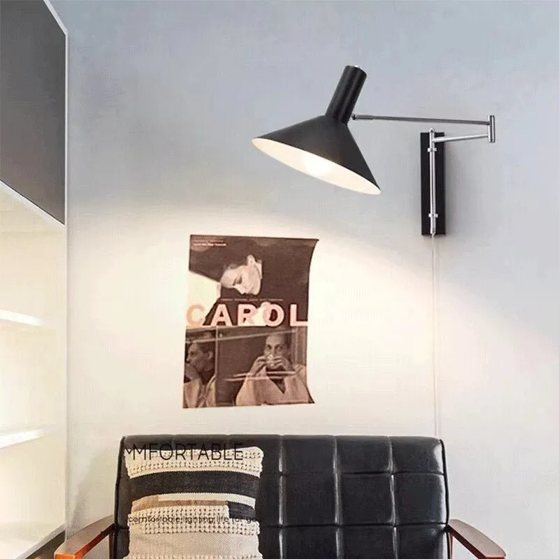 Bauhaus Hotel Reading Bedroom Wall Lamp