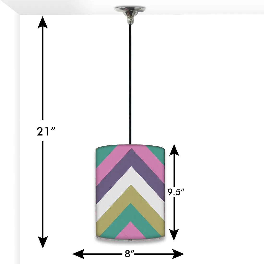 Beautiful Hanging Pendant Lamp - Geometric Arrows