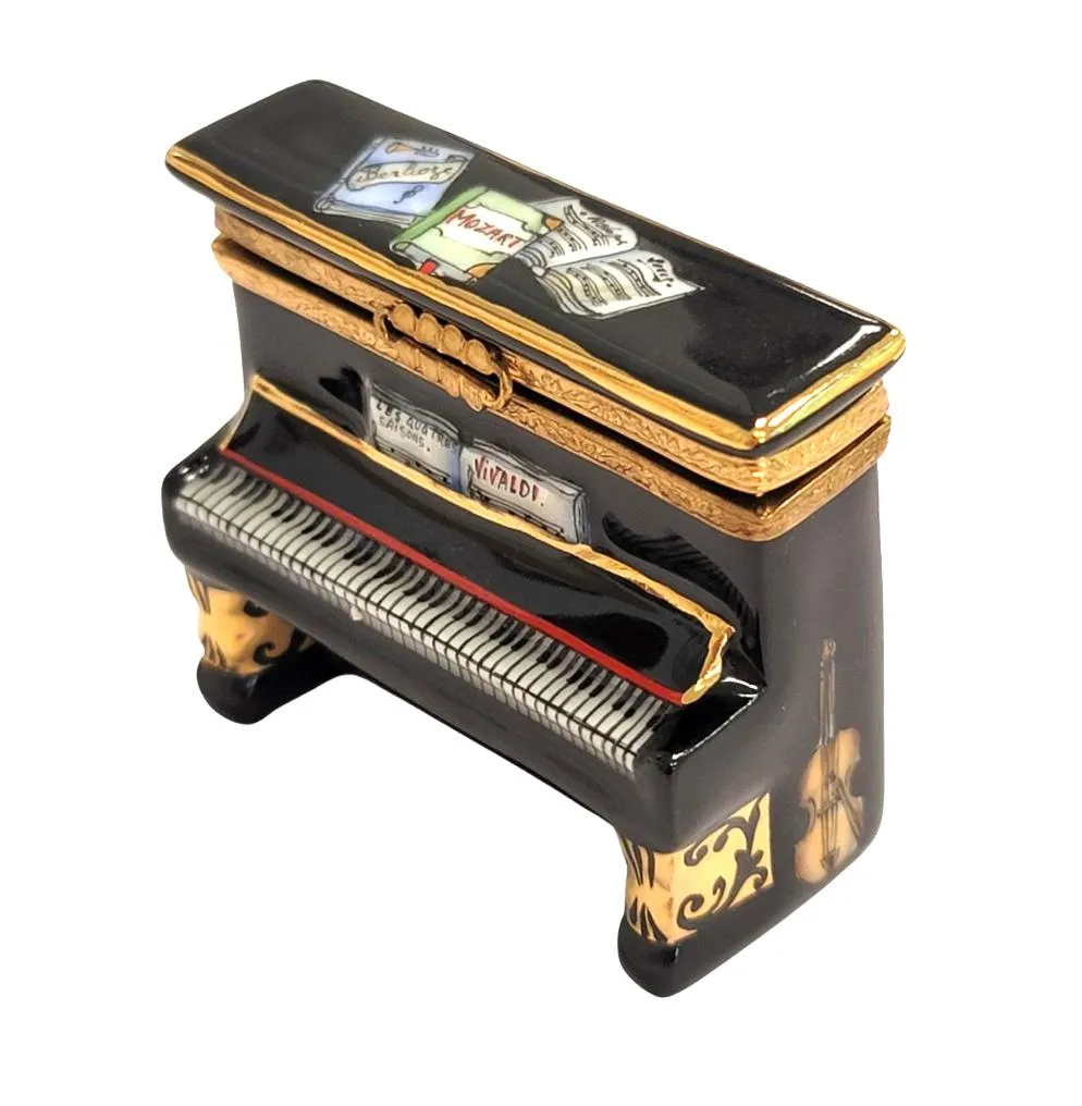Black Upright Piano Vivaldi