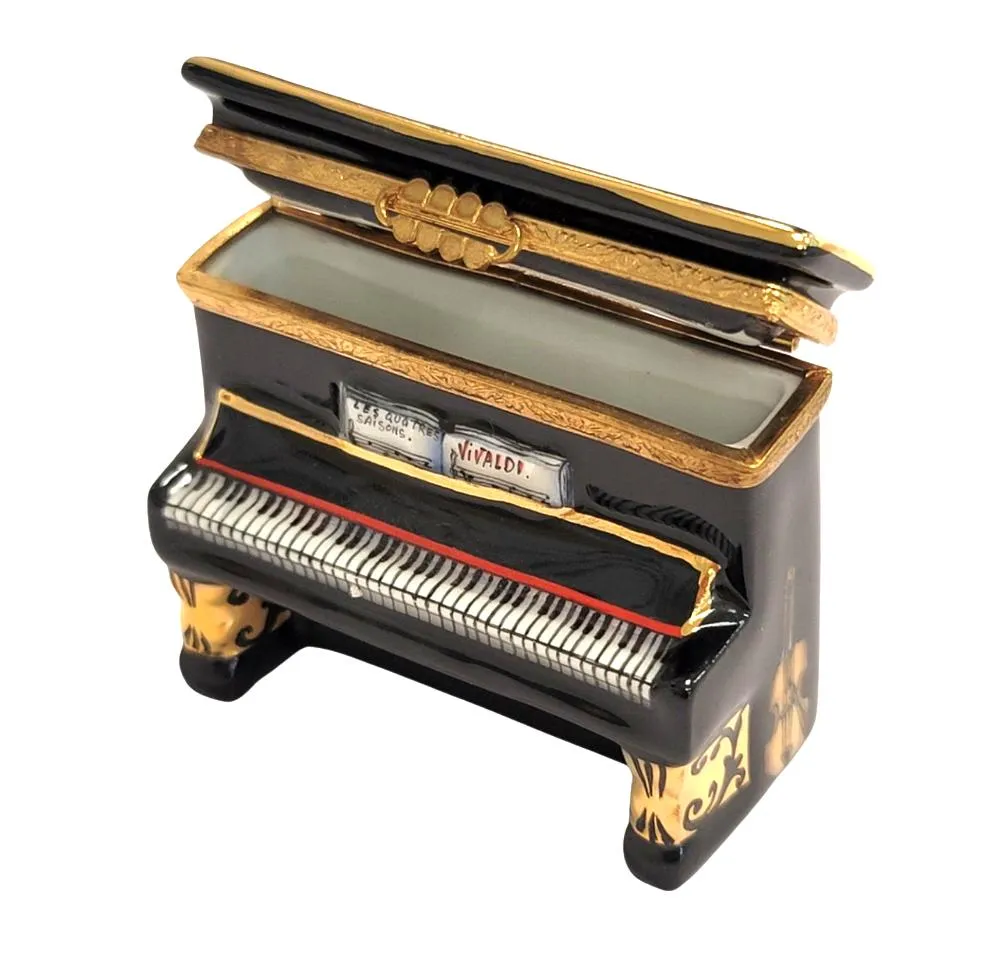 Black Upright Piano Vivaldi