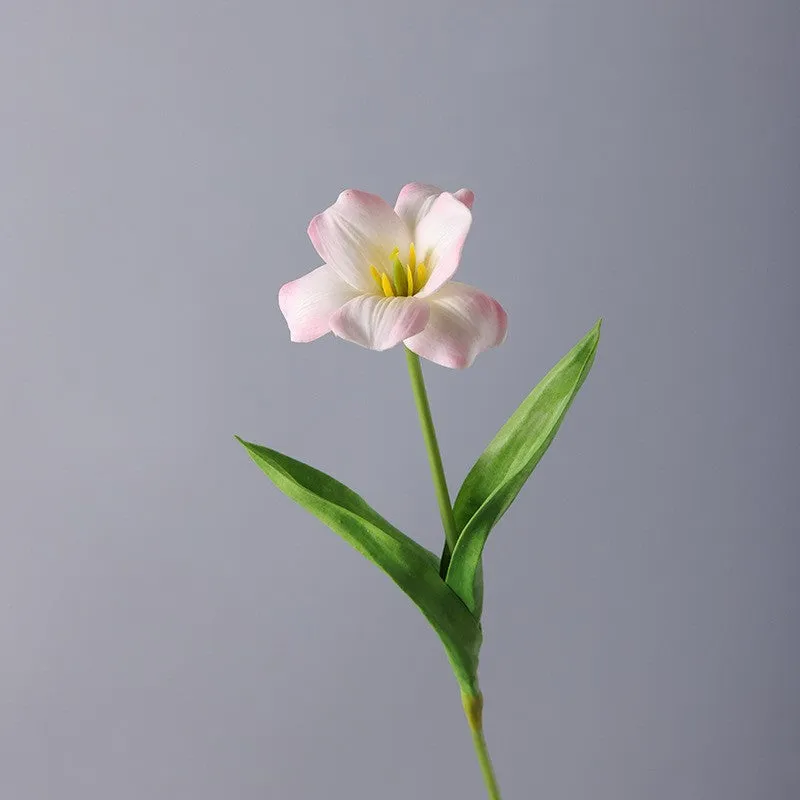 Bulk 17" Bloom Tulip Stems Real Touch Artificial Flowers Wholesale
