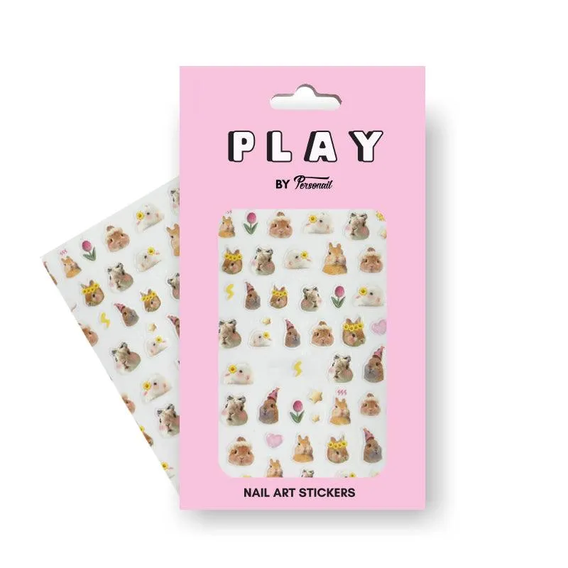Carrot Cruncher PLAY Nail Art Sticker