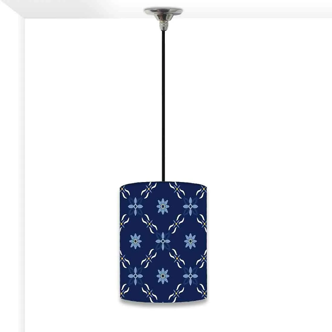Ceiling Hanging Pendant Lamp Shade - Floral Pattern