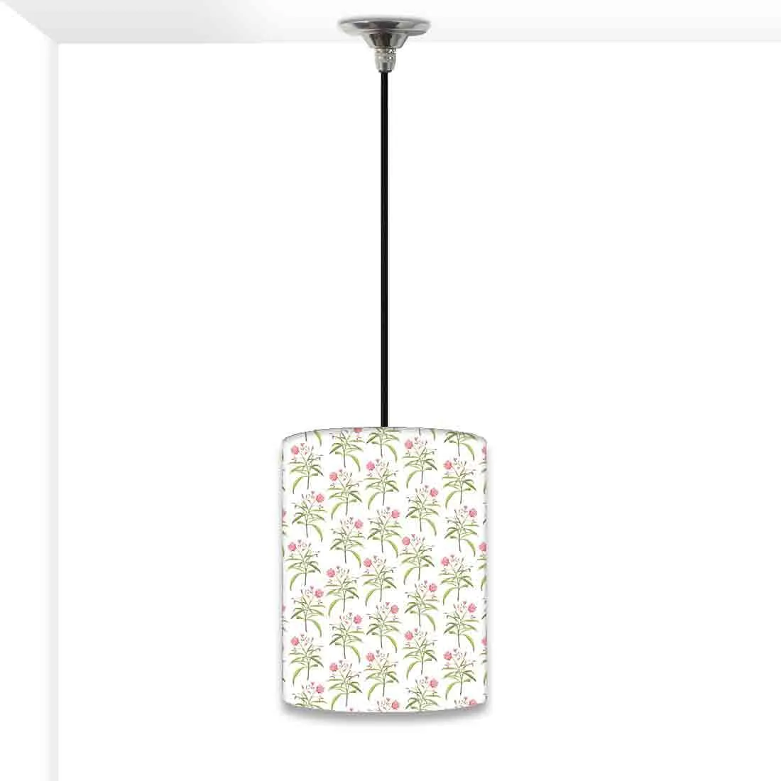 Ceiling Hanging Pendant Lamp Shade - Flowers Pattern