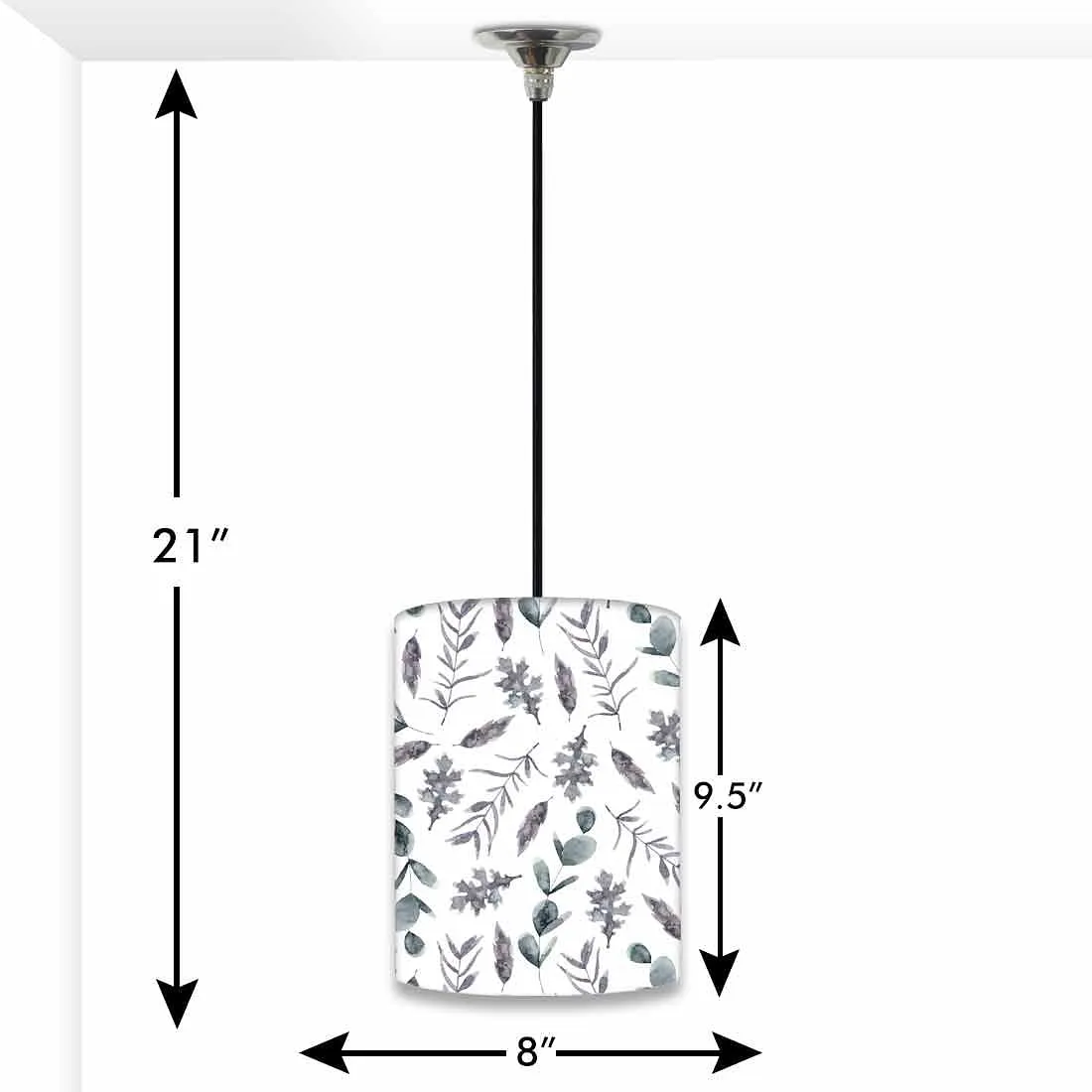 Ceiling Hanging Pendant Lamp Shade - Leaves