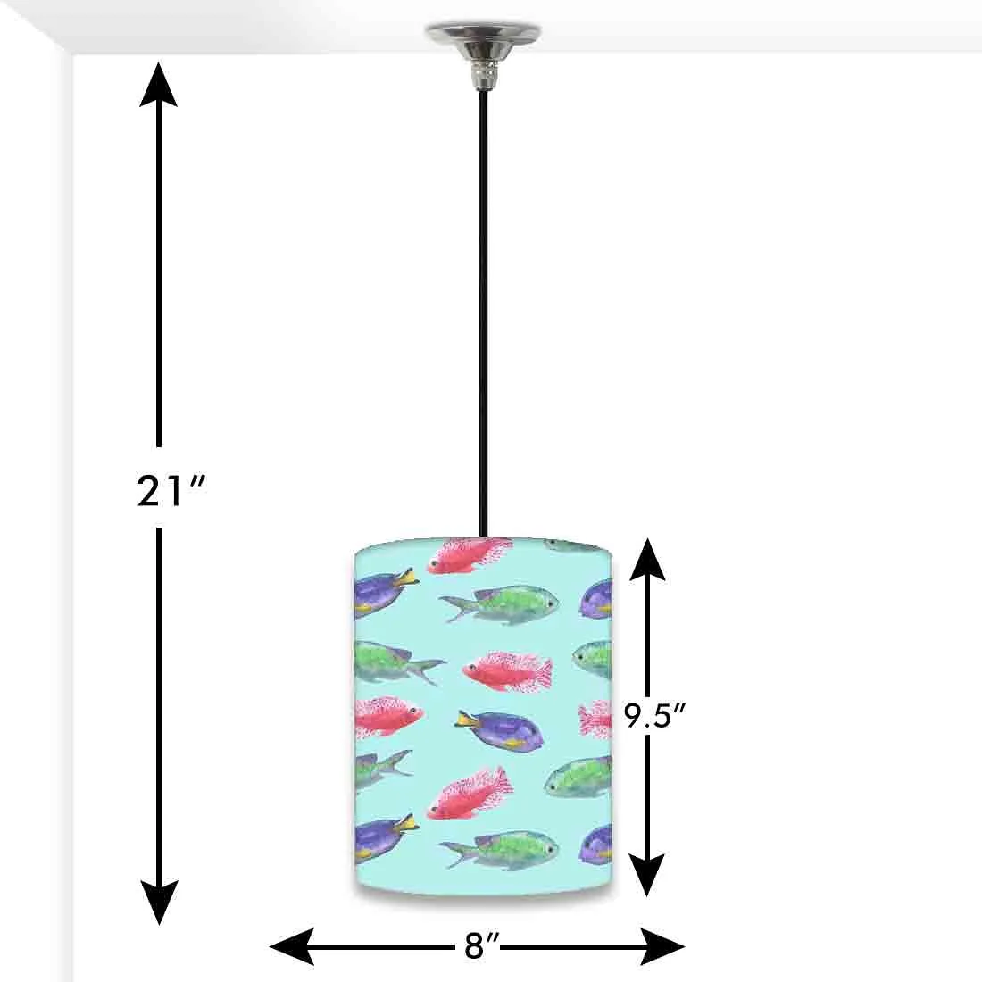 Ceiling Hanging Pendant Lamp Shade - Sweet Fishes
