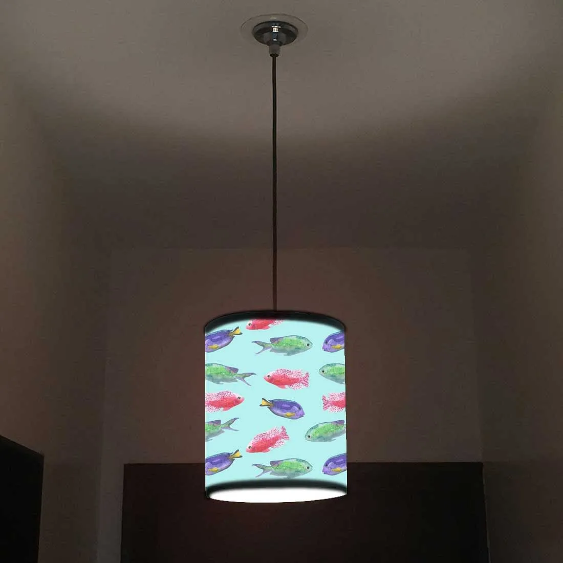 Ceiling Hanging Pendant Lamp Shade - Sweet Fishes