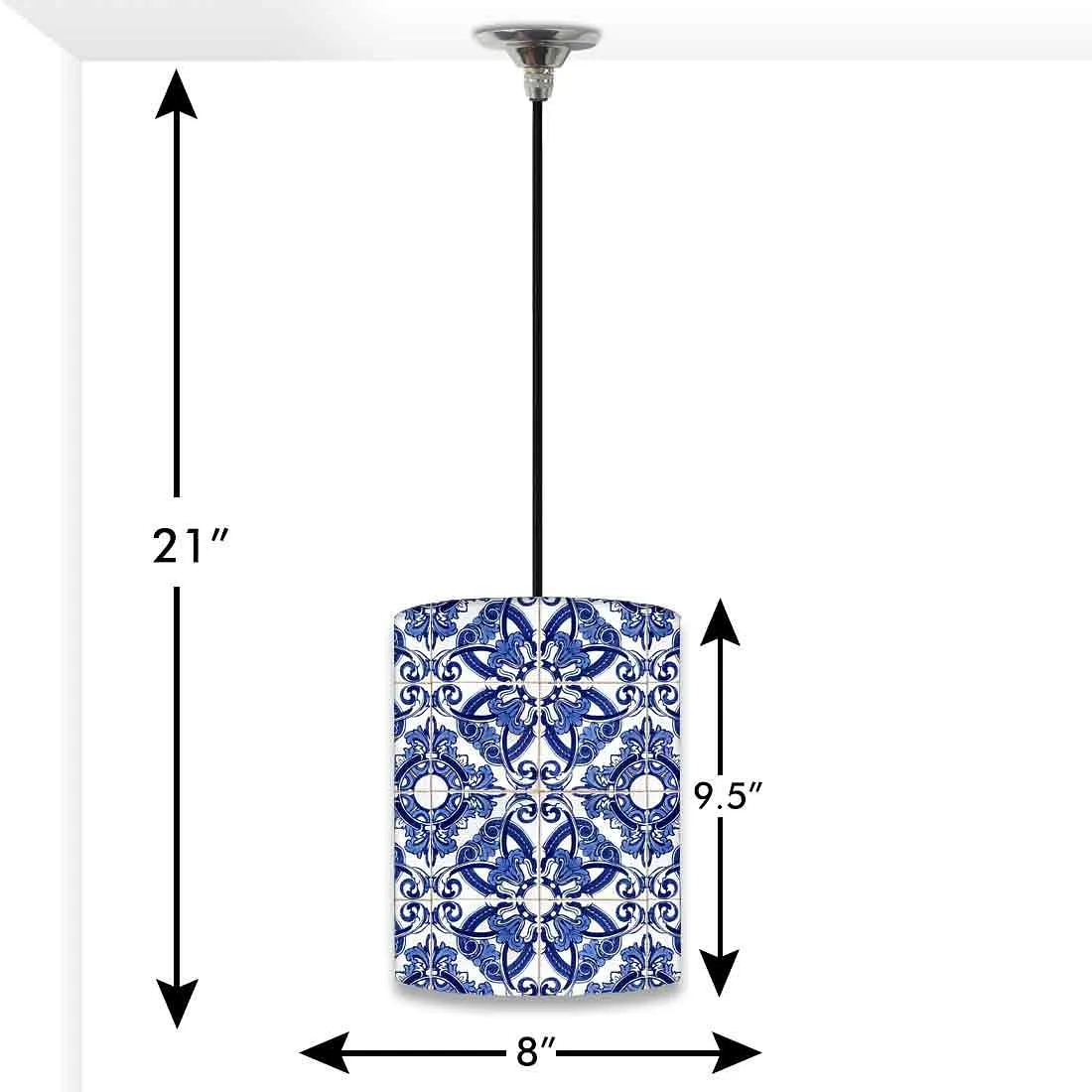 Ceiling Hanging Pendant Lamp Shade - Viva Azulezoz