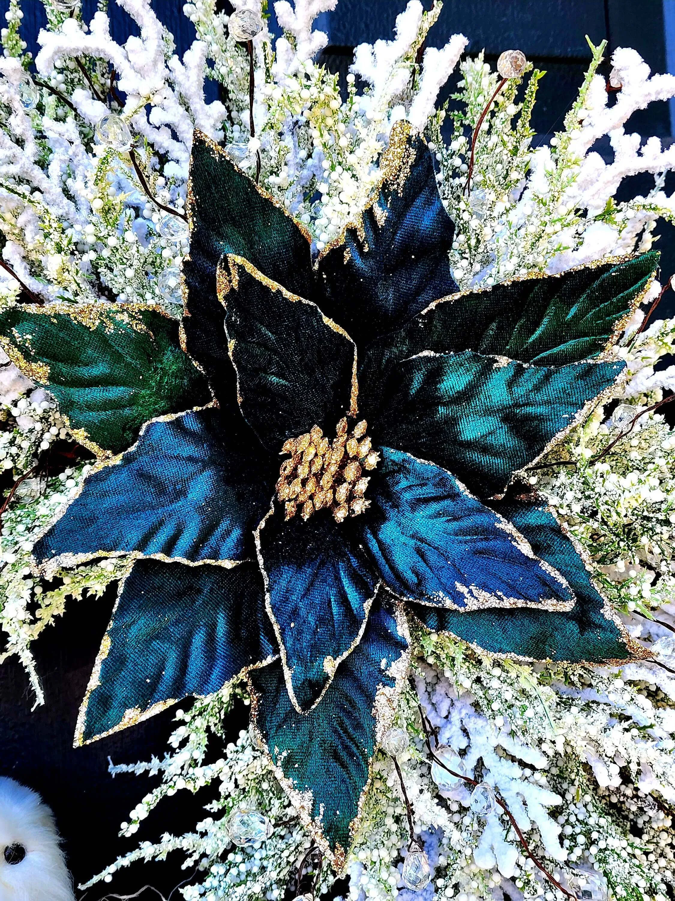 Christmas Wreath, Holiday Boho Chic, Snow Owl Front Door Wreaths, Unique Wreath, Christmas Decor Gift, Front Door Decor, Housewarming Gift