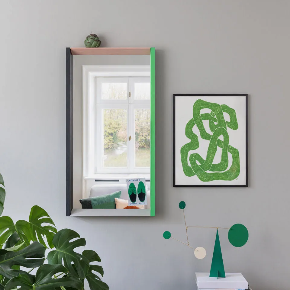 Colour Frame Mirror