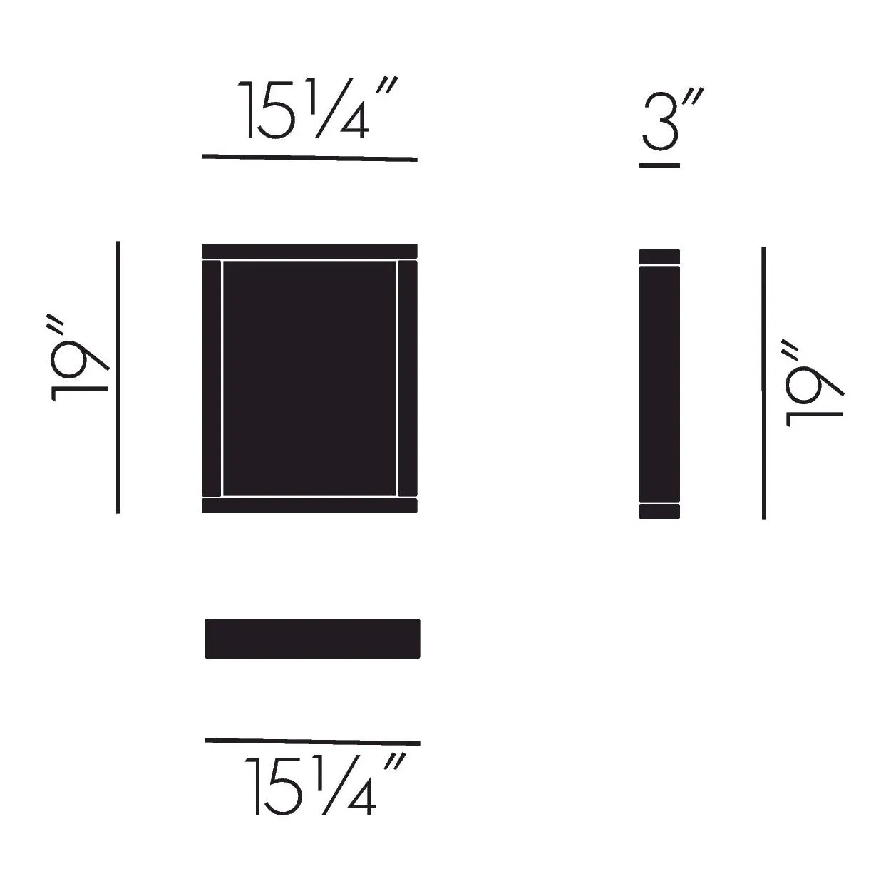 Colour Frame Mirror