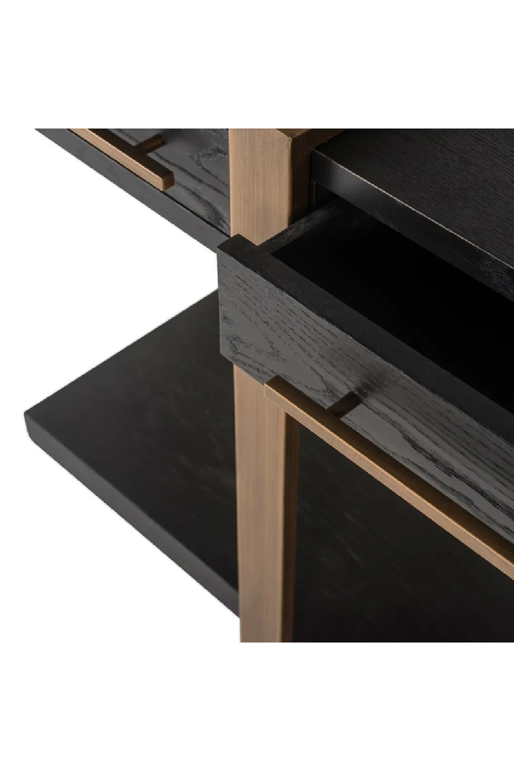 Contemporary Black Oak Sideboard | OROA Cambon