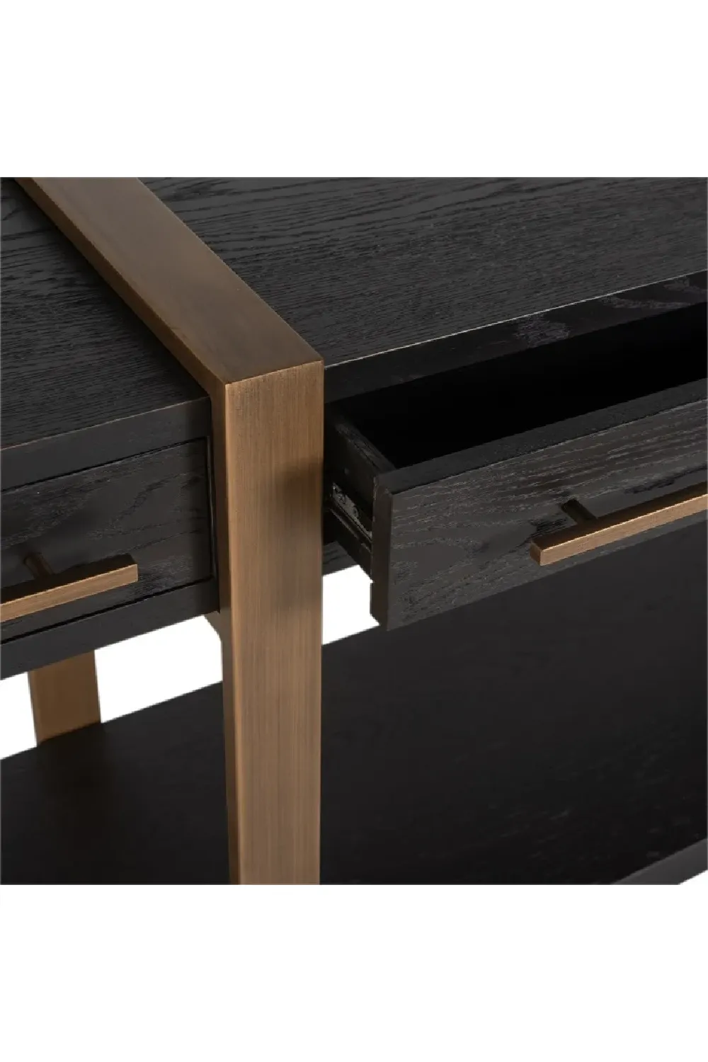Contemporary Black Oak Sideboard | OROA Cambon