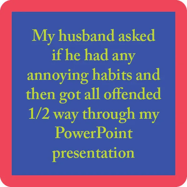 Drinks On Me Coasters - Powerpoint