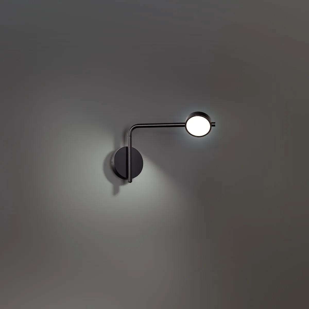 Elbo 14 in. LED Swing Arm Sconce 2700K Black finish