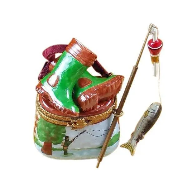 Fisherman Boots on Creel