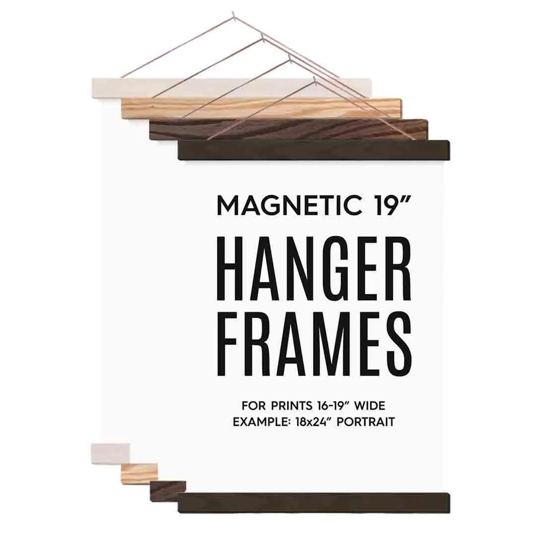 Frame - 19in - Magnetic Hanger Frame (Assorted Colors) by Hanger Frames