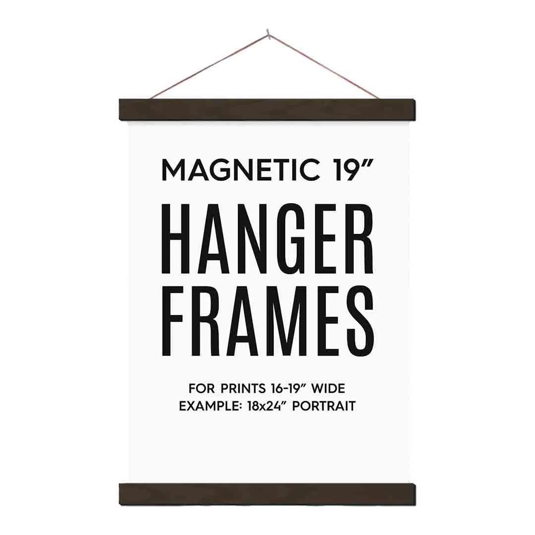 Frame - 19in - Magnetic Hanger Frame (Assorted Colors) by Hanger Frames
