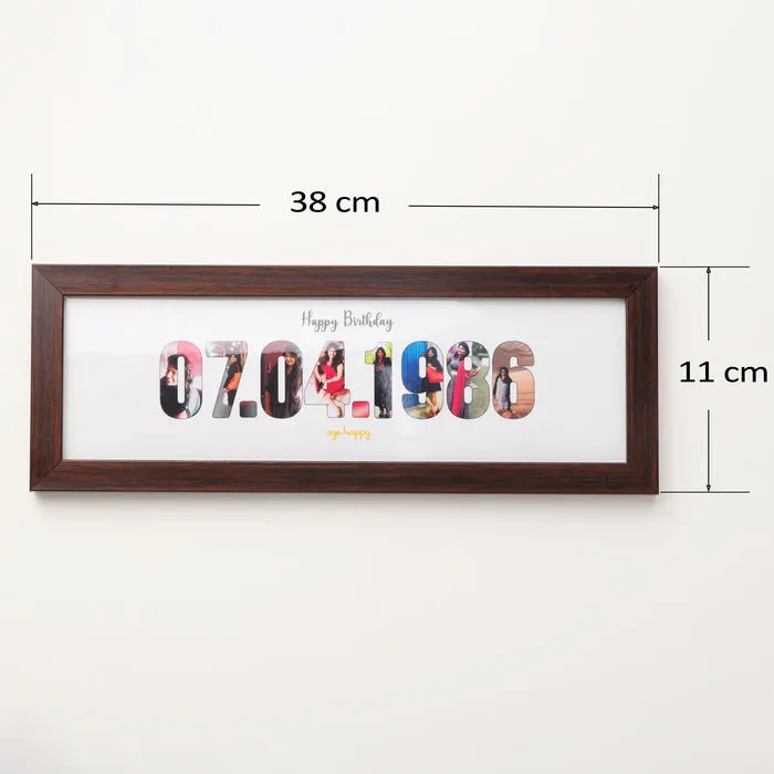 Frame the Date - With Glass
