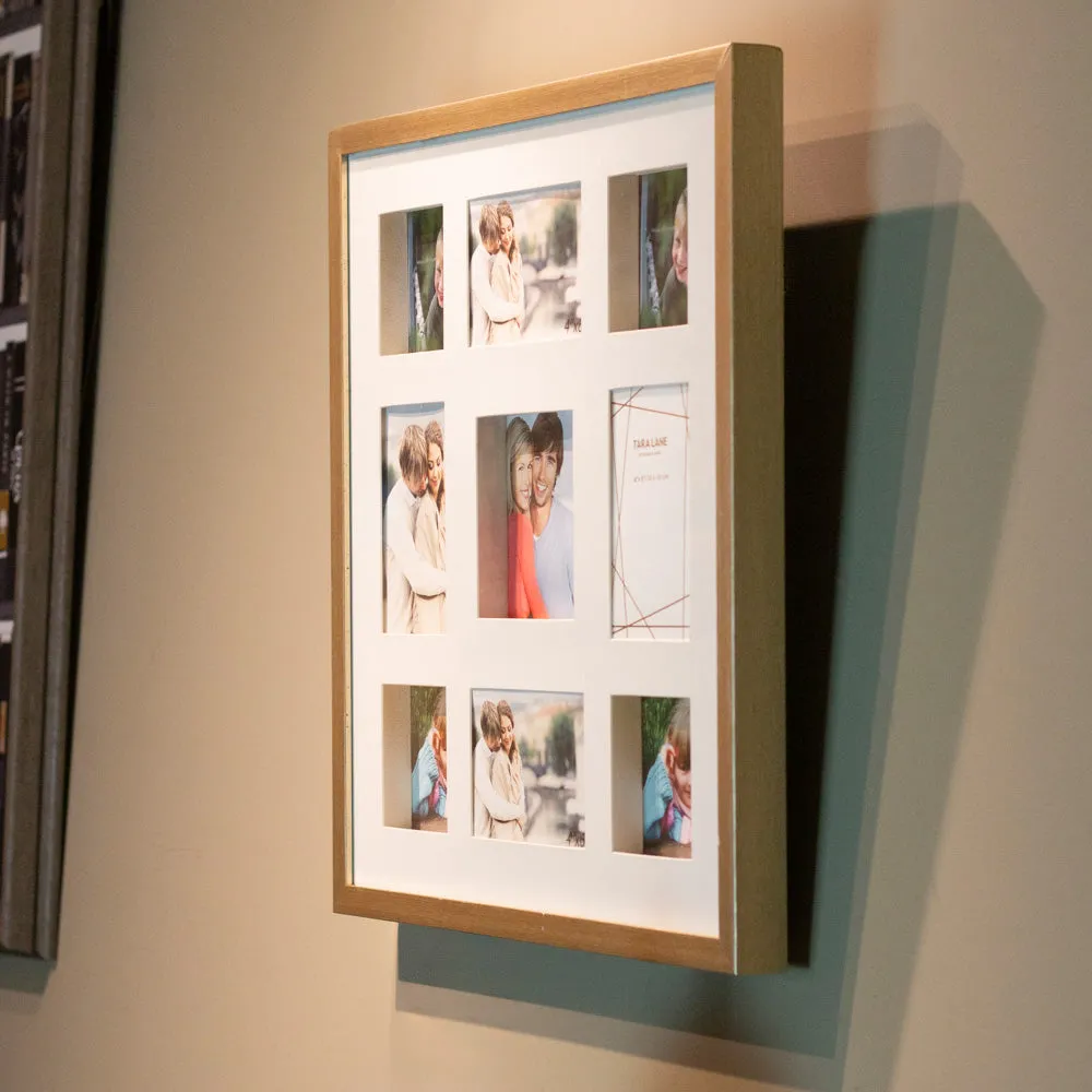 Gallery Collage Champagne 9 Picture Multi