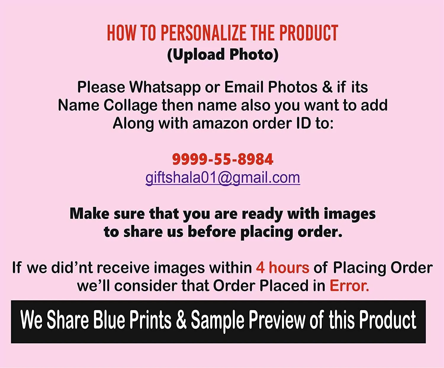 GiftShalamemories Wood Customised Photo Framewith Name | 13 Photos customised Photo Frame for Wall Personalized Photo Frame with Name 12 x 24 inch ,Multicolour