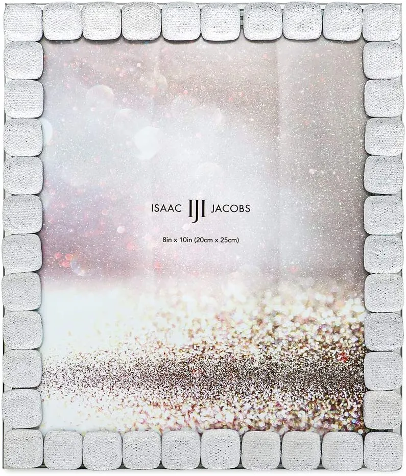 Glittered Decorative Jewel Picture Frame, Photo Display & Home Décor (8x10)