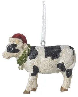 Hanging Christmas Cow
